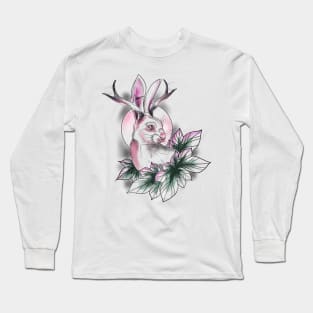 Horny rabbit Long Sleeve T-Shirt